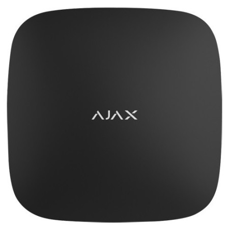 Central Ajax AJ-HUB2PLUS-B - WiFi, Ethernet, Dual SIM 4G, Jeweller, 200 dispositivos. Negro