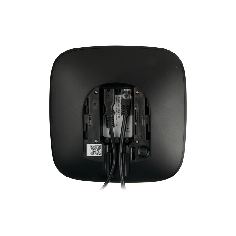 Central Ajax AJ-HUB2PLUS-B - WiFi, Ethernet, Dual SIM 4G, Jeweller, 200 dispositivos. Negro