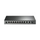Switch Gestionable de x9 Gb (x8 POE+), x1 COmbo RJ45/SFP, 123W