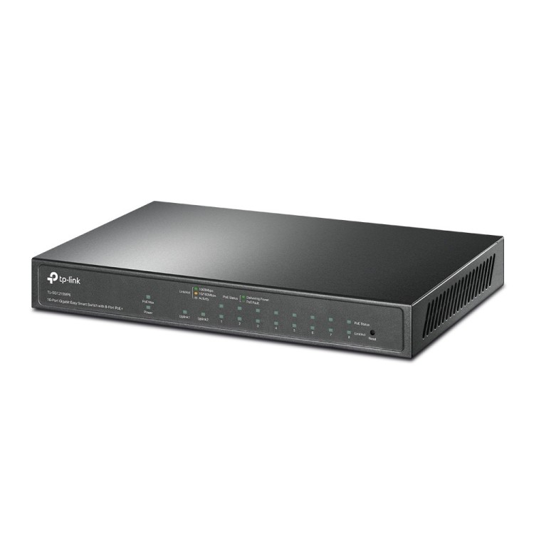 Switch Gestionable de x9 Gb (x8 POE+), x1 COmbo RJ45/SFP, 123W