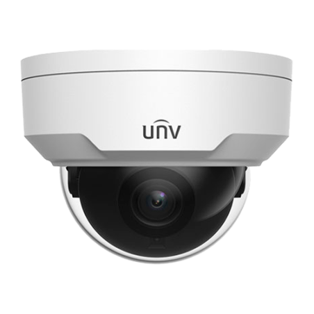 Cámara IP domo, 4Mpx, IR 30mts, 2.8mm, UltraH265, PoE802,3af, IP67