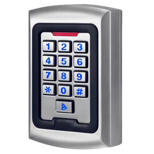 Control de acceso autónomo, acceso teclado y EM RFID
