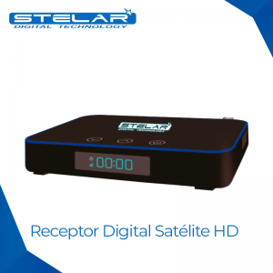 Receptor SAT (S2), FULL HD, H.265, Wifi integrado