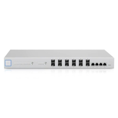 UniFi Switch Gestionable, de 12 puertos SFP+, x4 puertos 10Gb, Layer 2 y 3.