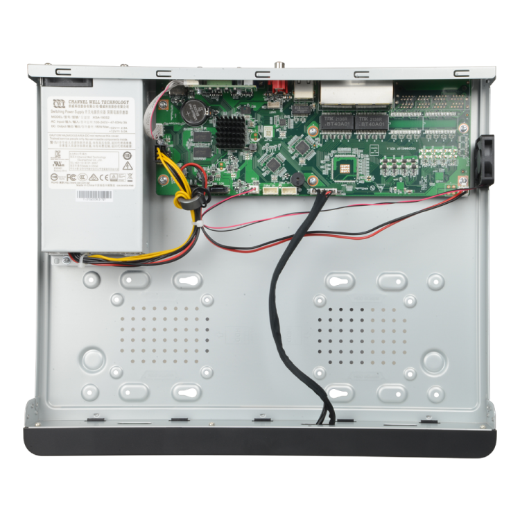 NVR 8ch IP hasta 8Mpx, 160Mbps, H.265+, 2 HDD