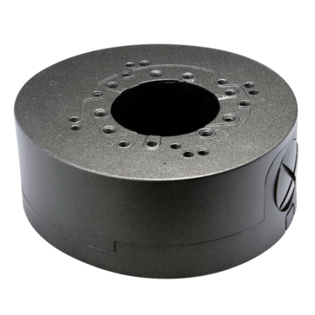 Caja de conexiones para cámaras domo DM941- Apto uso exterior - Negro