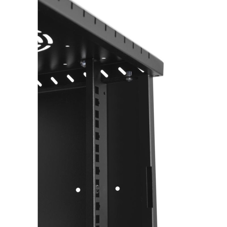 Rack de 10" 6U, Fondo 300mm, Vacío, DESMONTADO