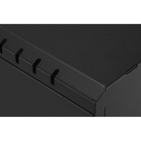 Rack de 10" 6U, Fondo 300mm, Vacío, DESMONTADO