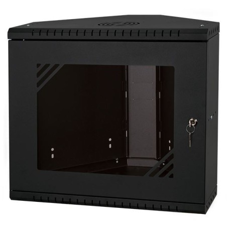 Rack de 19" 9U, F330 / AN519 / AL459mm, vacío. DESMONTADO. Especial Esquinas