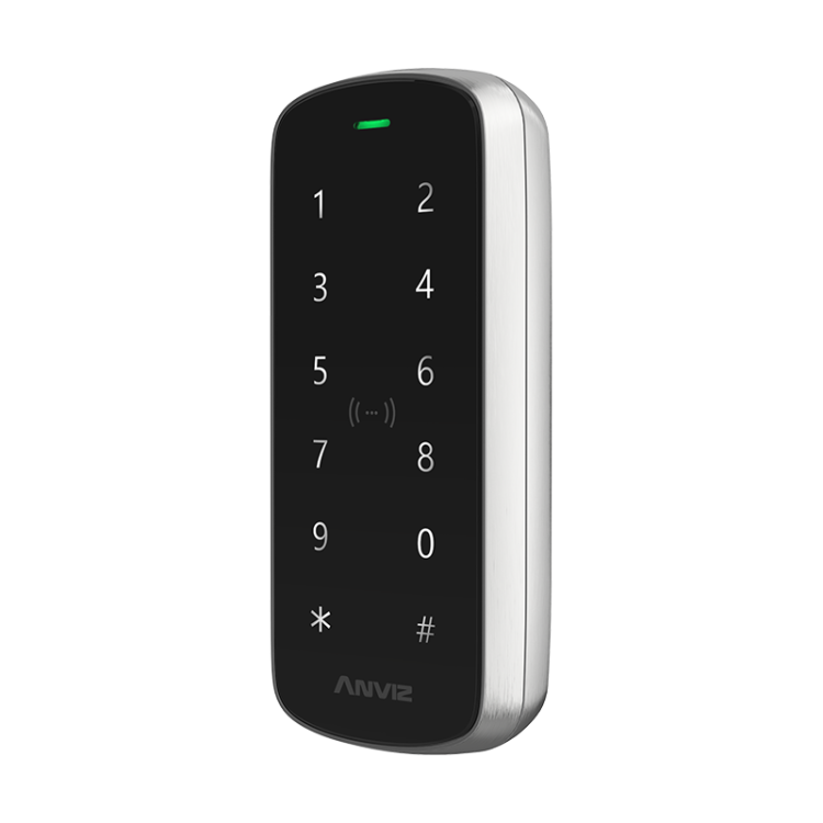 Control de Accesos por código, tarjeta / llavero de proximidad EM/MF, Bluetooth y Wifi