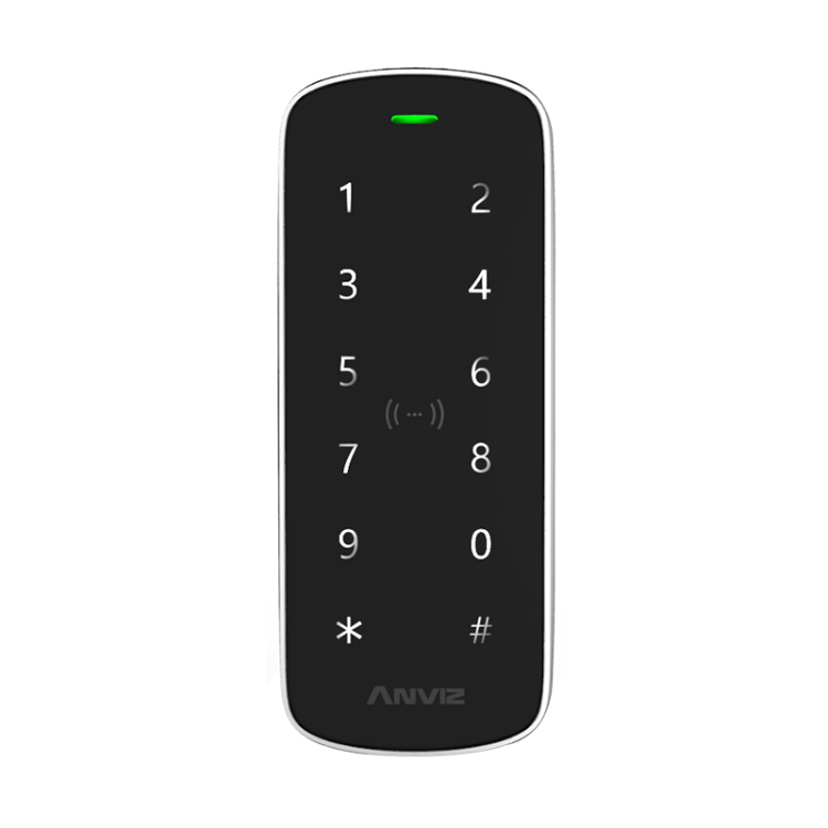 Control de Accesos por código, tarjeta / llavero de proximidad EM/MF, Bluetooth y Wifi
