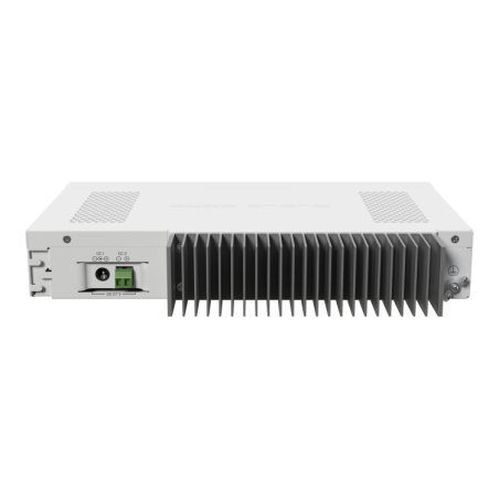 Cloud Core de 4 núcleos a 1,7 Ghz, 4Gb de RAM, x16 Gb, 2 SFP+, RouterOS, Level 6. Sin ventiladores