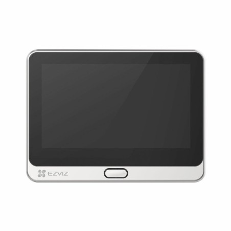 Mirilla inteligente inalámbrica EZVIZ CS-DP2-A0-6E2WPFBS   1080p 2 MP, pantalla táctil 4.3″, ángulo 166°, batería recargable, d