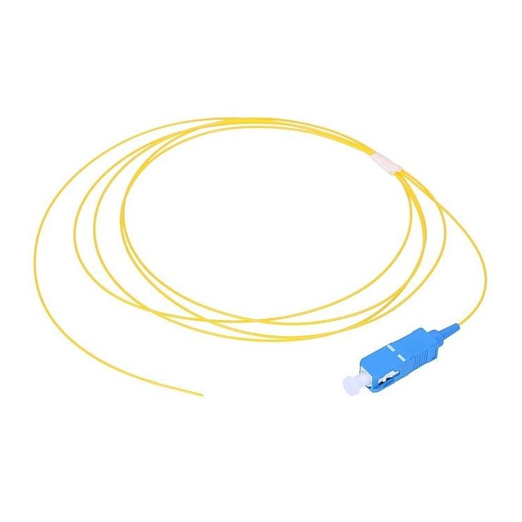 Pigtail SC/UPC, monomodo, 0,9mm,  LSZH, 3mts. Amarillo