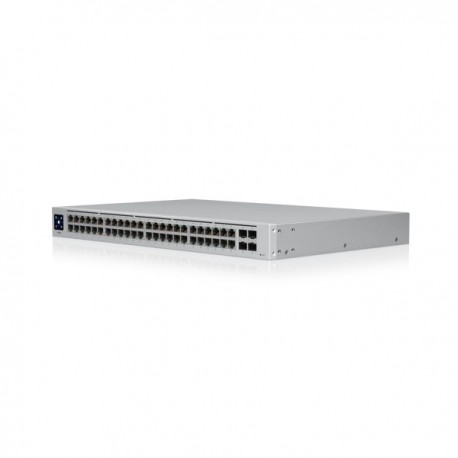 UniFi Switch 48 puertos Gb (x32 POE+), 240W y 4 puertos SFP fibra. RACK