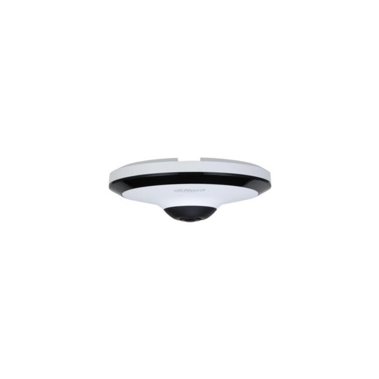 Cámara IP domo, 5Mpx, IR 10mts, fija 1.4mm fisheye, H265+, PoE802,3af