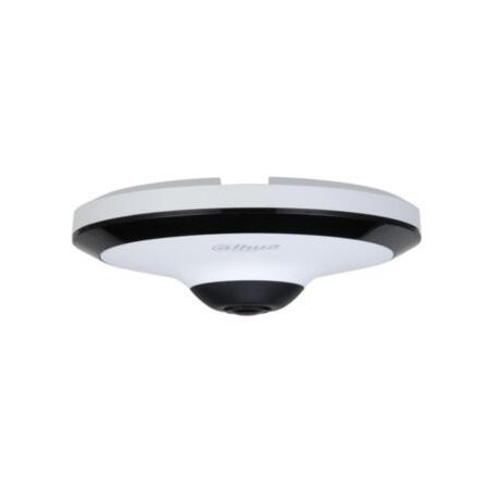 Cámara IP domo, 5Mpx, IR 10mts, fija 1.4mm fisheye, H265+, PoE802,3af