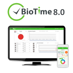Software ZKTeco BioTime 8.0 de gestión de horarios y asistencia basado en la web. 2 dispositivos