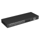 Switch Gestionable L2, 24 puertos Gigabit, x4 puertos SFP ,para rack 19"