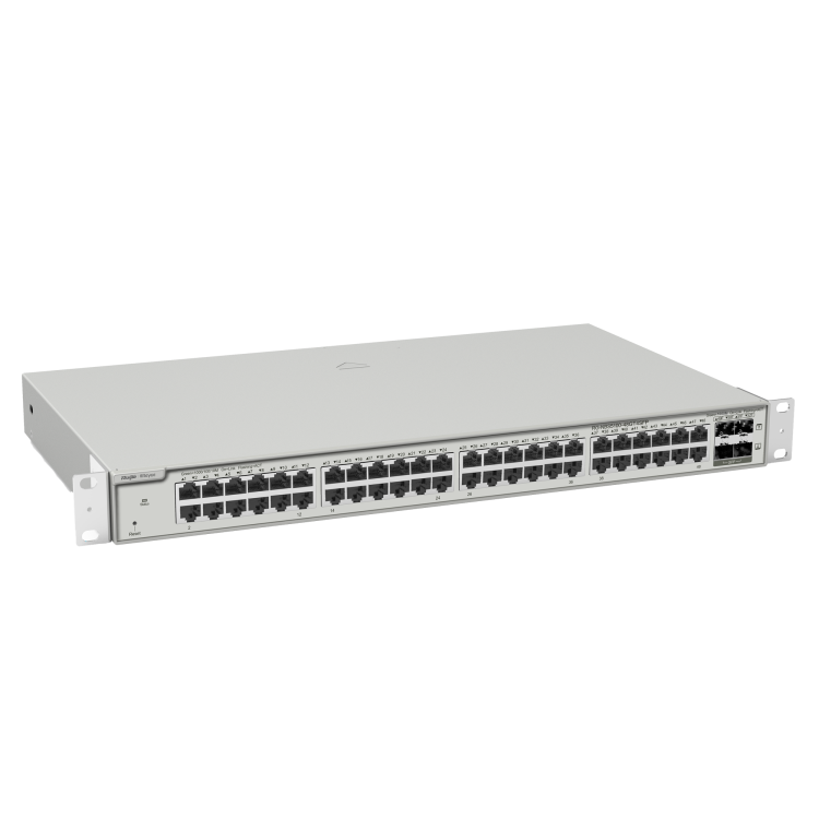 Switch Gestionable L2, 48 puertos Gigabit, x4 puertos SFP ,para rack 19"