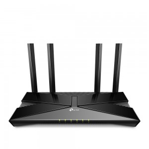 Router WIFI 6 AC 2,4/5Ghz, 23dBm, 1800mbps, x5 puertos Gb, x2 USB 2.0 y 2 x 4dBi 2,4 GHz y 2 x 5dBi 5 GHz