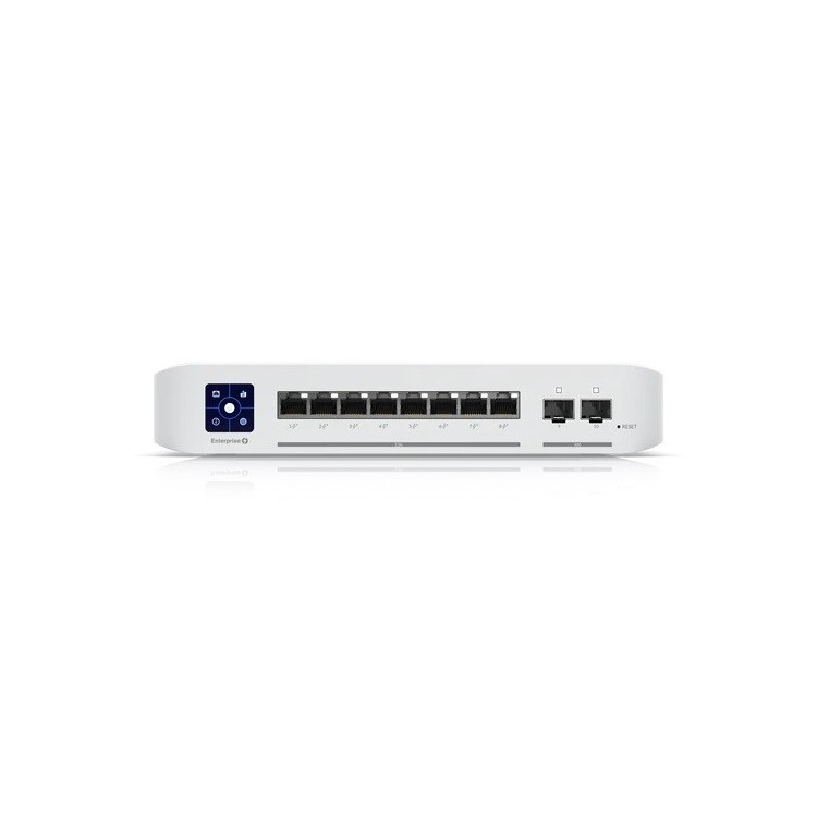 UniFi Switch Capa 3 de x8 2.5Gbe POE, 120W, x2 SFP+.Sobremesa / pared