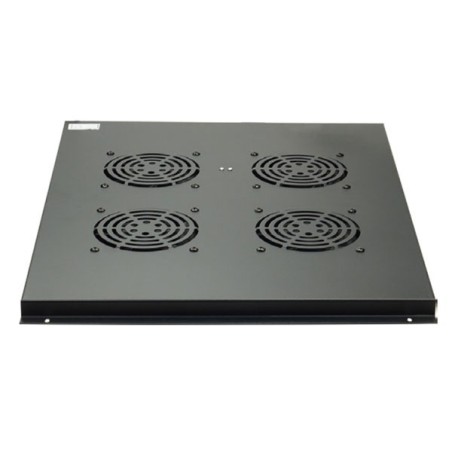 Unidad de 4 ventiladores techo para rack 19" de fondo 800mm