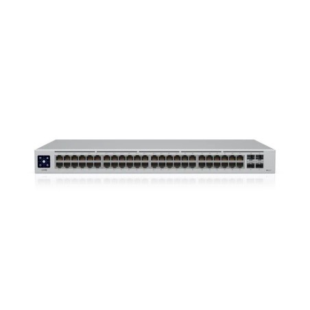 Switch gestionable L2 Unifiswitch con 48 puertos Gigabit, x4 SFP. Montaje en Rack
