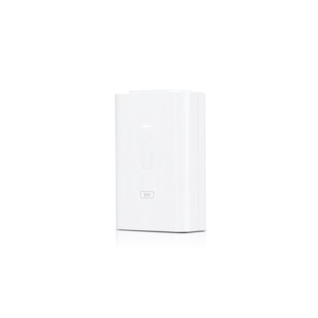 Adaptador POE 24V, 1A, 24W. Gigabit. Blanco