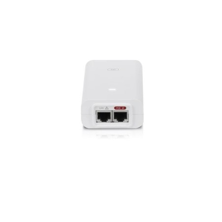 Adaptador POE 24V, 1A, 24W. Gigabit. Blanco