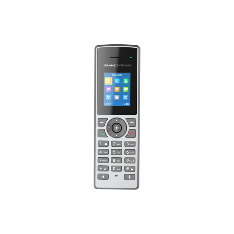 Terminal/supletorio para DP750/752. Hasta 10 cuentas SIP, audio full HD, pantalla color 1.8", micro-USB para carga  y operación