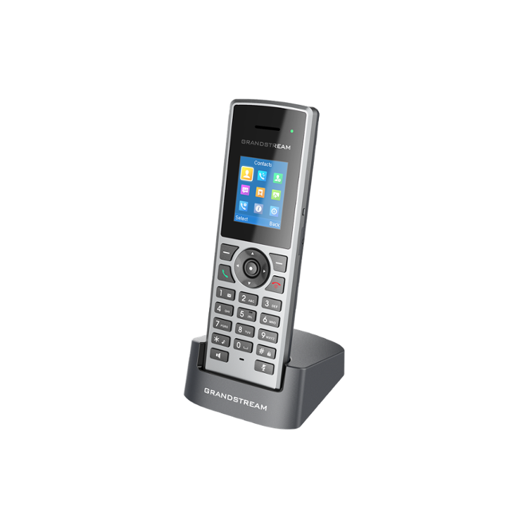 Terminal/supletorio para DP750/752. Hasta 10 cuentas SIP, audio full HD, pantalla color 1.8", micro-USB para carga  y operación