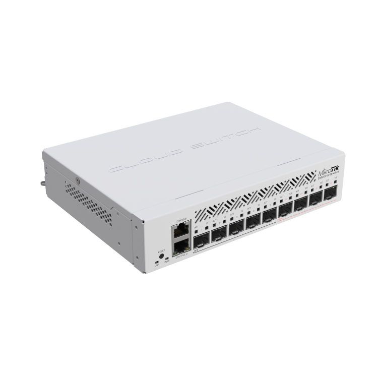 Cloud Router 800MHz CPU, 256MB RAM, x4 SFP+, x5 SFP, x1Gb, L5, RouterOS