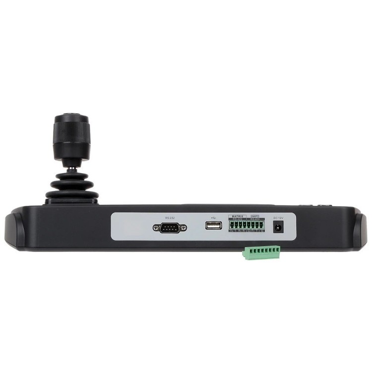 Teclado de control Hikvision DS-1006KI - Pantalla táctil 7 , joystick 3 ejes, PoE, USB, HDMI, control DVR/NVR/PTZ