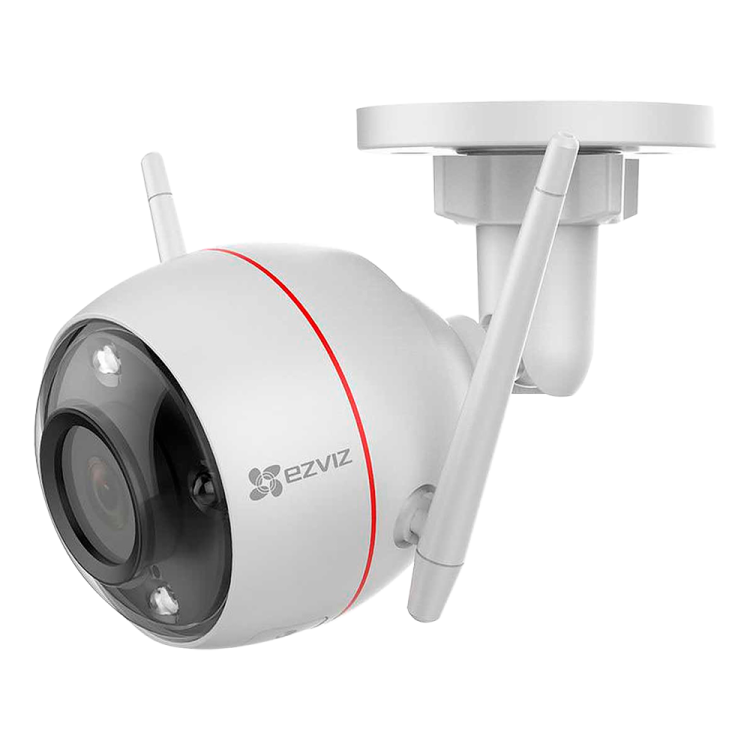 Cámara IP Wifi bullet 2.1Mpx, IR 30mts, 2.8mm, H.265. IP66