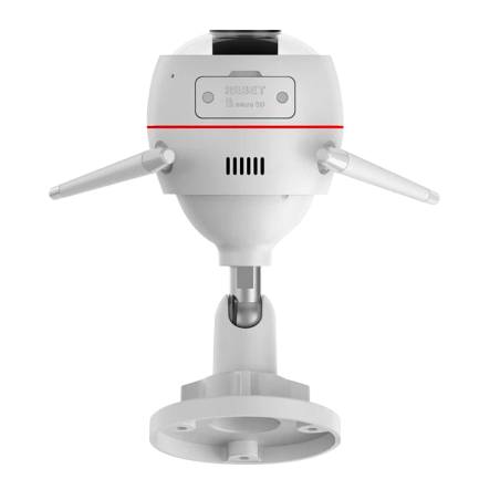 Cámara IP Wifi bullet 2.1Mpx, IR 30mts, 2.8mm, H.265. IP66