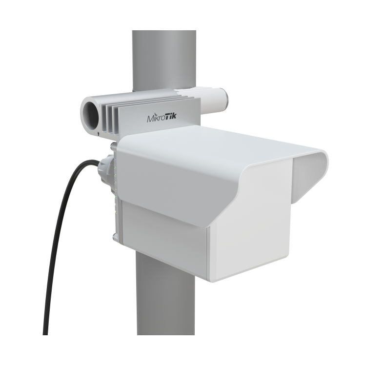 CPE inalámbrico MikroTik Wireless Wire Cube Pro - Kit 60 GHz+5 GHz, 2.4 km, PoE, Gigabit - CubeG-5ac60aypair
