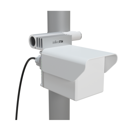 CPE inalámbrico MikroTik Wireless Wire Cube Pro - Kit 60 GHz+5 GHz, 2.4 km, PoE, Gigabit - CubeG-5ac60aypair