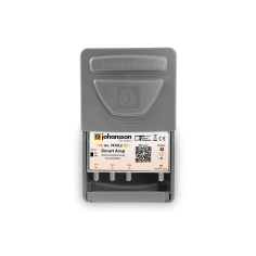 Smart AMP amplificador de señales débiles, manteniendo las fuertes. 3 entradas VHF BIII + UHF. 5G (&gt Ch48) VHF-BIII+UHF.