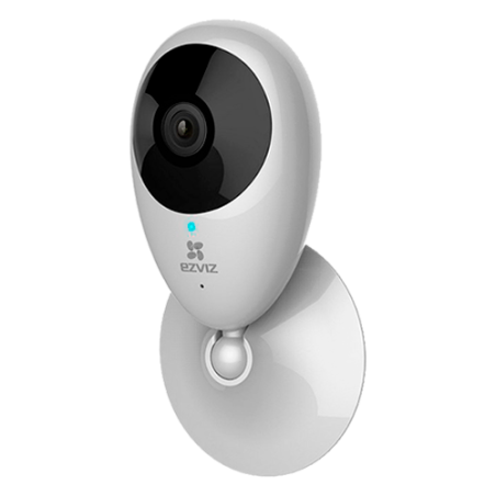 Cámara domo Wi-Fi EZVIZ CS-C2C-A0-1E2WF - 1080p, lente 2.8 mm, visión nocturna 7.5 m, micrófono y altavoz, base magnética