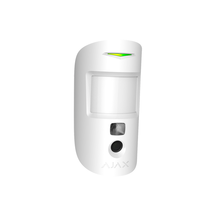 Fotodetector Ajax AJ-MOTIONCAM-PHOD-W - PhOD, Cámara PIR, Pet Immune, Wings, Grado 2. Blanco