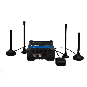 Router 4G 2,4Ghz 150mbps, x4 puerto 10/100, x3 entrada, 3x salida digital +RS232 + RS485,  x2 antenas (3dBi). Industrial