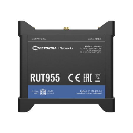 Router 4G 2,4Ghz 150mbps, x4 puerto 10/100, x3 entrada, 3x salida digital +RS232 + RS485,  x2 antenas (3dBi). Industrial