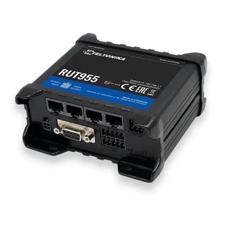 Router 4G 2,4Ghz 150mbps, x4 puerto 10/100, x3 entrada, 3x salida digital +RS232 + RS485,  x2 antenas (3dBi). Industrial