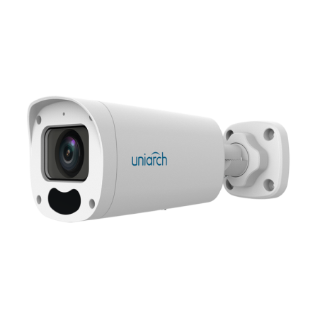 Cámara IP bullet 4Mpx, IR 30mts, lente 2.8-12mm motorizada, UltraH265, PoE802,3af, IP67