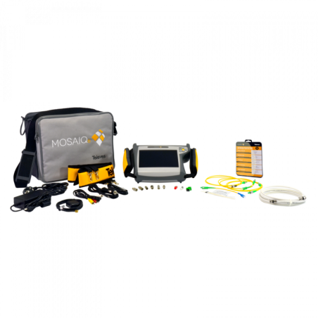 Medidor de campo DVB-S2/T2/C, F.O. (Válido carnet F) 4K