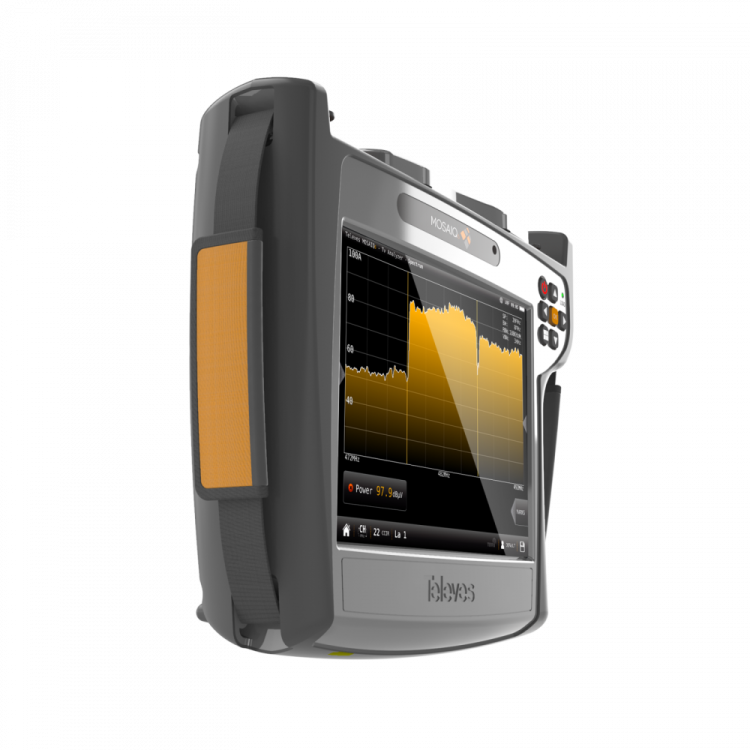 Medidor de campo DVB-S2/T2/C, F.O. (Válido carnet F) 4K