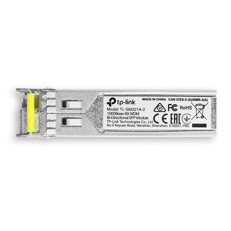 Módulo SFP TP-Link TL-SM321A-2 - Gigabit WDM, Monomodo, 2km, TX1550/RX1310