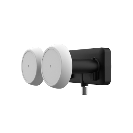 Lnb Single, Monoblock 6º (Astra 19.2 - Hot Bird 13), 58-68dB, 0,1dB ruido. Cuello 23mm