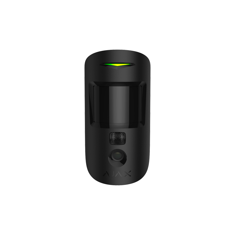 Fotodetector Ajax AJ-MOTIONCAM-PHOD-B - PhOD, Cámara PIR, Pet Immune, Wings, Grado 2. Negro